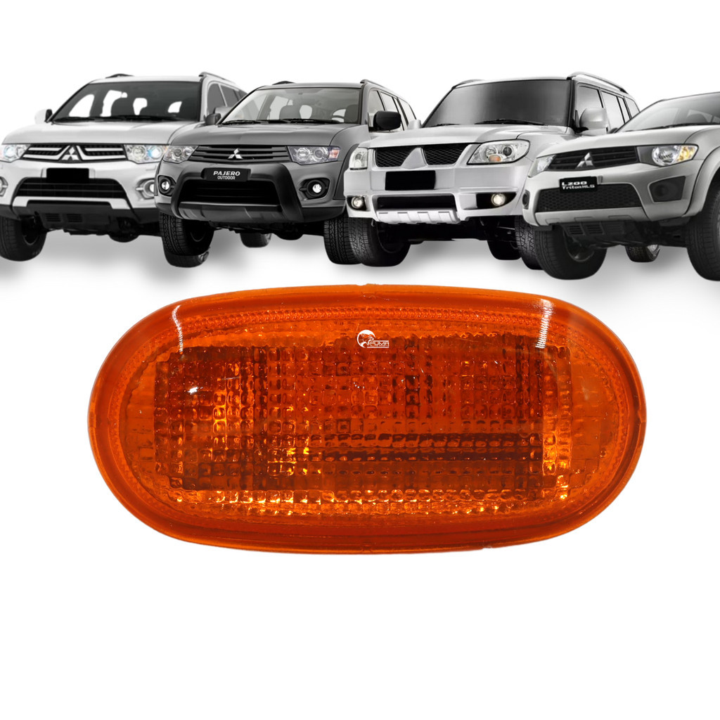 Lanterna Lateral Âmbar com LED TR4 Pajero Triton L200