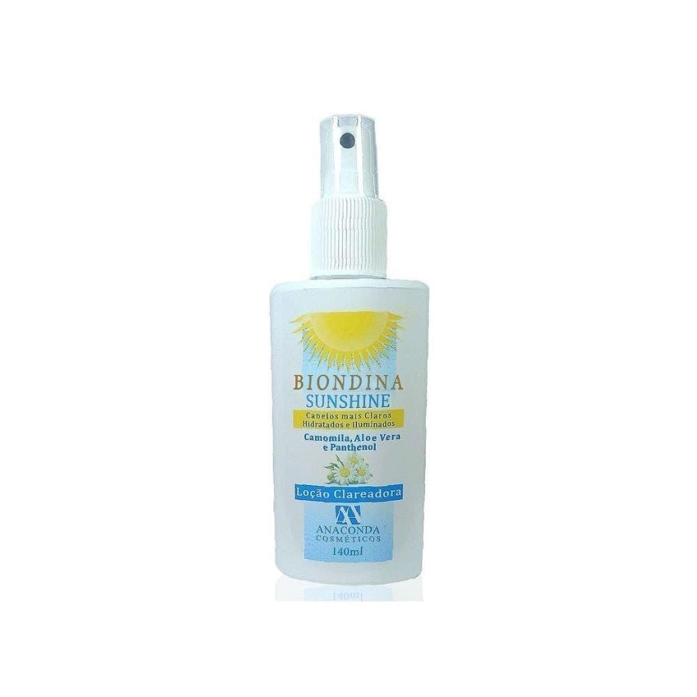 Loção Anaconda Biondina Sunshine 140ml em Oferta na Shopee