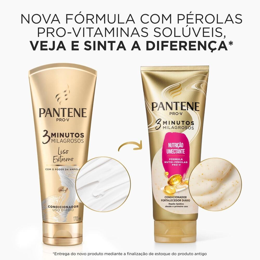 Detalhes do Condicionador Diário Pantene Nutrição 170ml