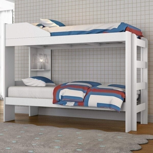 Beliche Solteiro Siena Espresso Móveis Branco - Home & Living