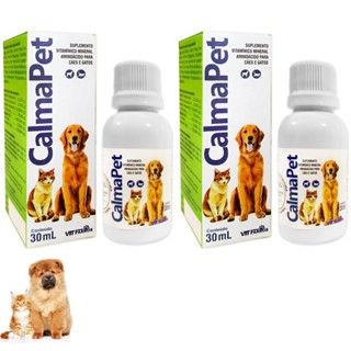 Kit 2 Calmapet Calmante Natural Para Cães e Gatos Viagem em Oferta na Shopee