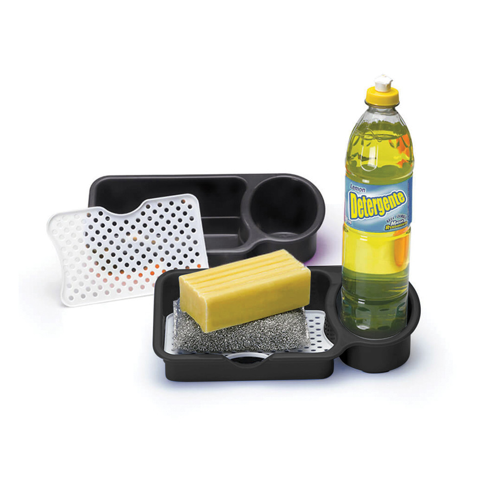 PORTA DETERGENTE COM TELINHA em Oferta na Shopee