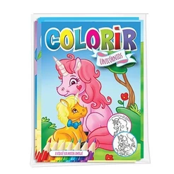 Kit 8 Livros de Colorir – Unicórnios