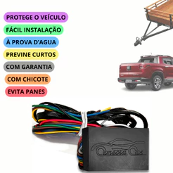 Módulo de Instalação Eletronico Engate Automotivo Pick-up Á Prova d'agua Canceller