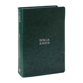 Bíblia Sagrada Anote | ARC | Letra Grande | Capa Luxo Verde em Oferta na Shopee