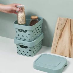 Cesto Organizador Pequeno Retangular Acessórios Jacki Design