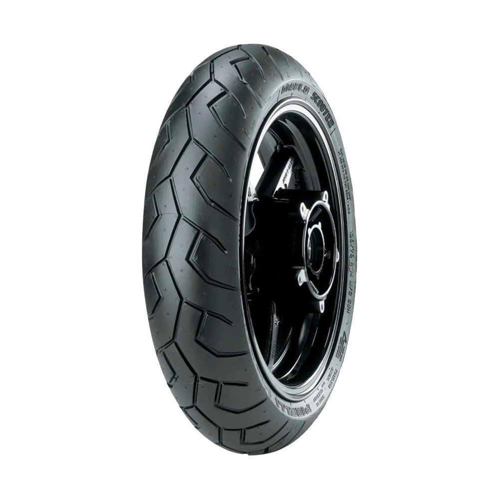 Pneu Moto Pirelli Aro 14 Diablo Scooter 100/80-14 48P TL - Dianteiro - Spare Parts and Accessories for Vehicles