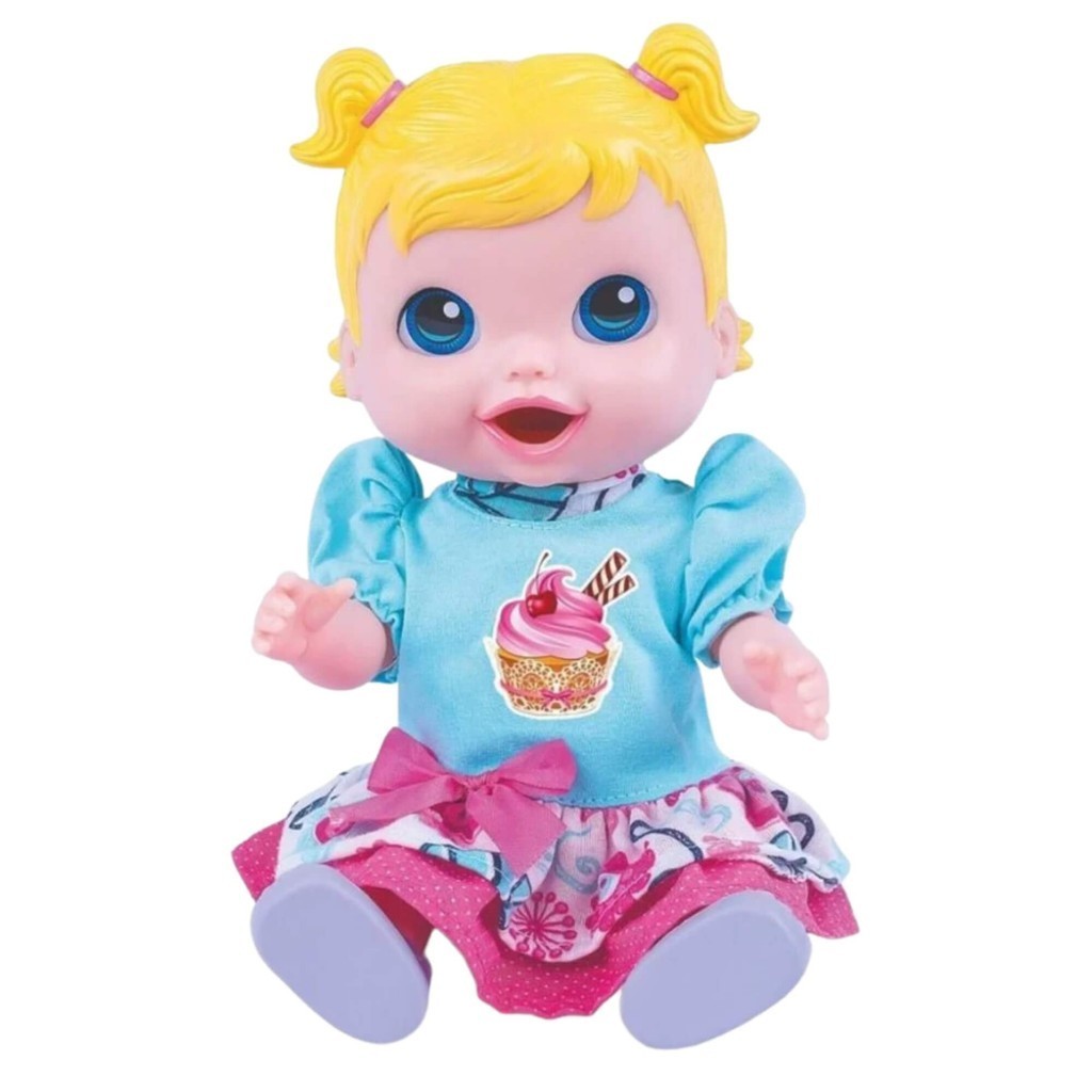 Boneca Comidinha Babys Collection Super Toys - 318 em Oferta na Shopee