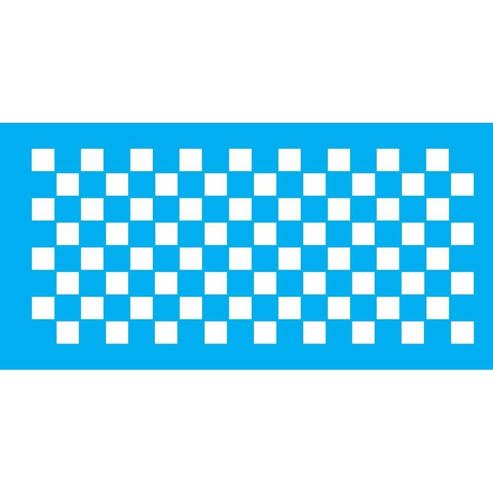 Stencil Opa 7 X 15 cm - Xadrez III - 1977