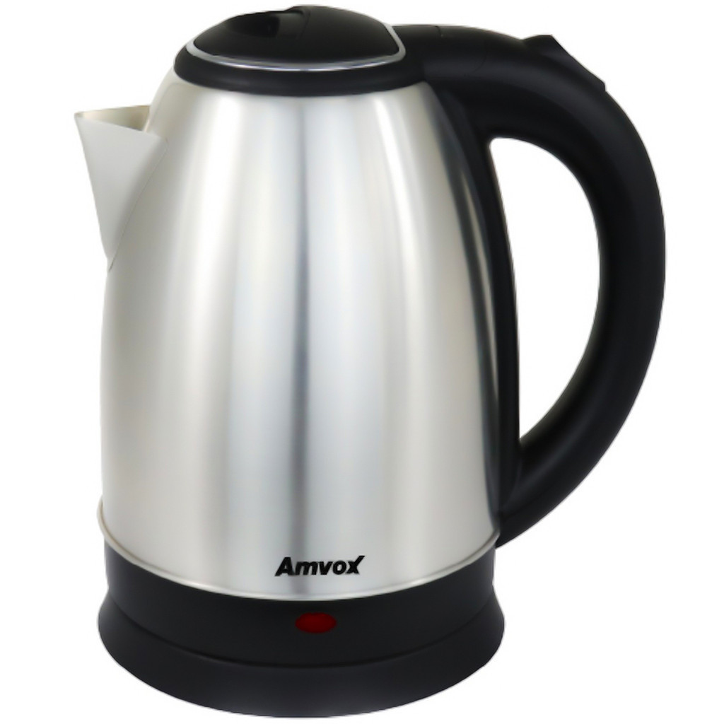 Chaleira Jarra Elétrica Térmica Inox 1.8 Litros Reforçada Ferve Rapidamente 110V Amvox Akl 0150 127V