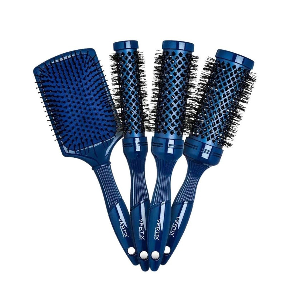 KIT ESCOVA BELLIZ BLUE ANTIBAC C/4