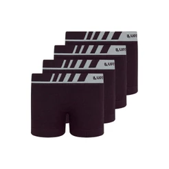 Kit com 4 Cuecas Infantil Boxer Lupinho 136-001