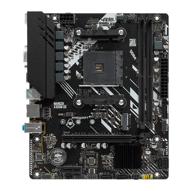 Placa Mae Mancer A320M-DX, DDR4, Socket AM4, M-ATX, Chipset AMD A320, MCR-A320M-DX