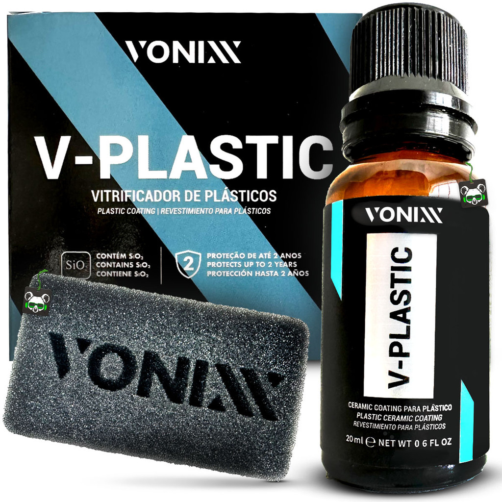 Vitrificador Plásticos V-Plastic 20ml Vonixx + Aplicador - Spare Parts and Accessories for Vehicles