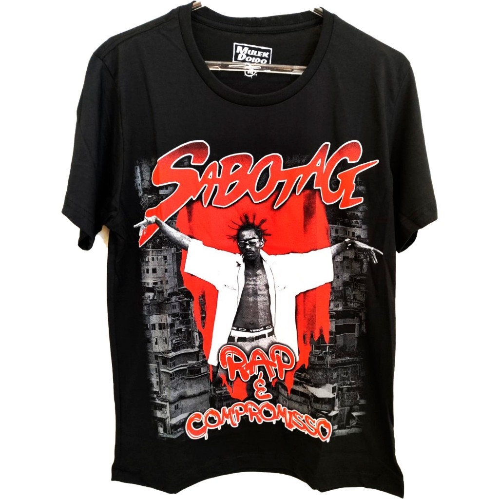 Camiseta Sabotage Rap é Compromisso 2