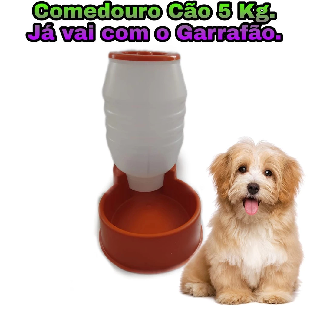 Comedouro Automático para Pets, Tratador para cães e Gatos 4,5 Kg automatico