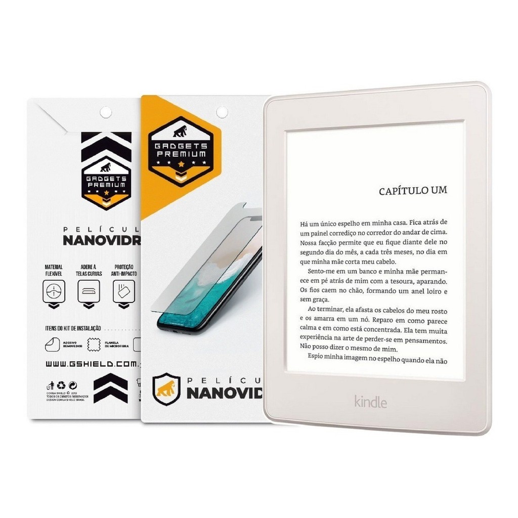 Película Nano Vidro para Tablet, Kindle e Nintendo Switch - Proteção Reforçada -Gshield