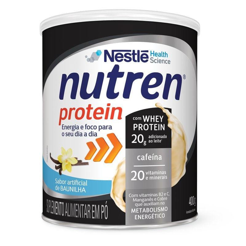 Suplemento Alimentar Nutren Protein Sabor Baunilha 400g - Beauty