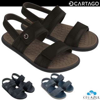 Sandália Papete Masculino Cartago Veneto II Original Lançamento em Oferta na Shopee