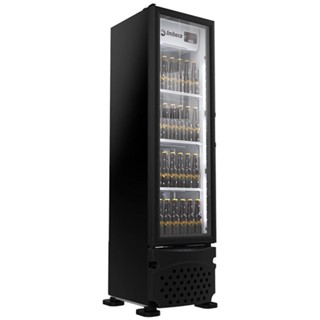 Cervejeira Imbera 244 Litros Porta de Vidro Preto CCV144-220V em Oferta na Shopee