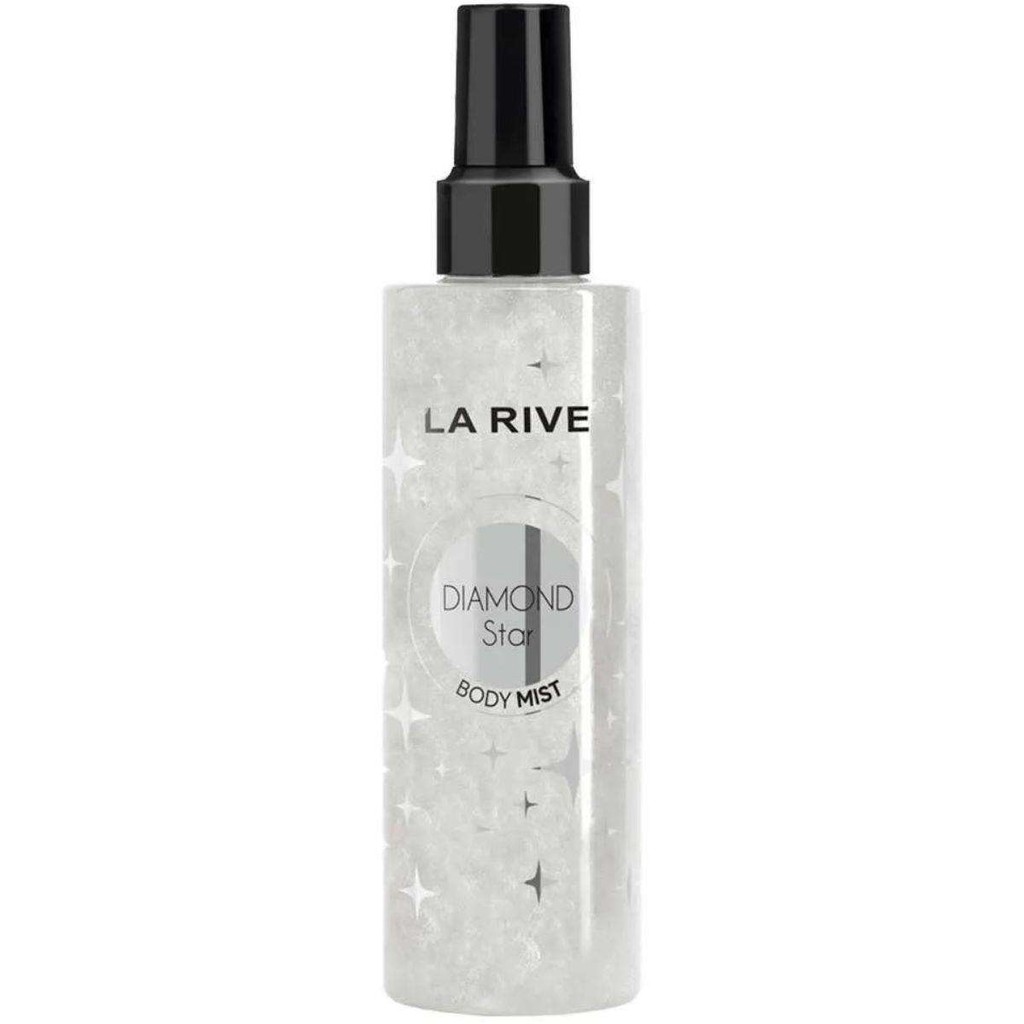La Rive Body Mist Diamond Star 200ml Perfumação Leve Combinada A Um Efeito Estético Radiante