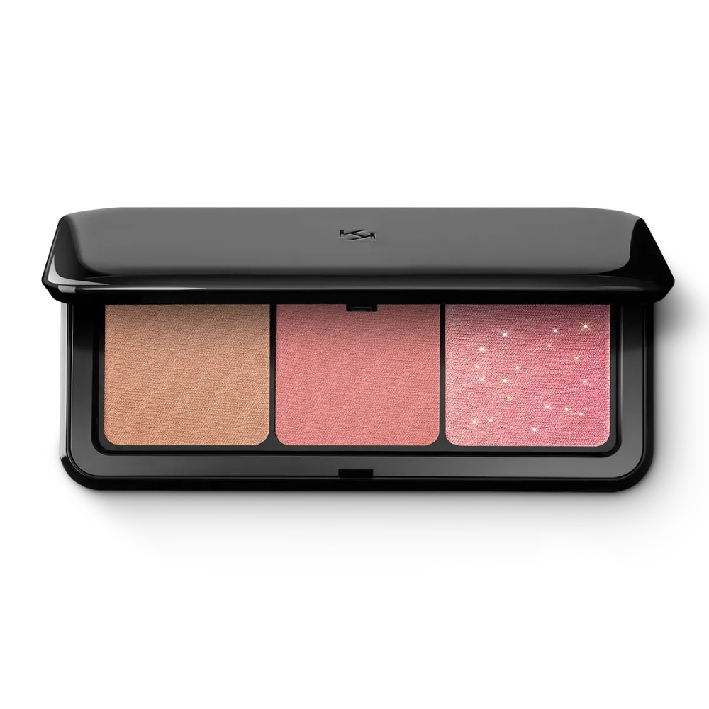Multi Finish Trio Blush e Bronzer Palette 02 - Kiko Milano