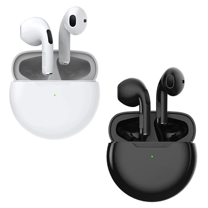 Air Pro 6 TWS Fones De Ouvido Sem Fio Com Bluetooth Fone Pods Esportivos Para Xi