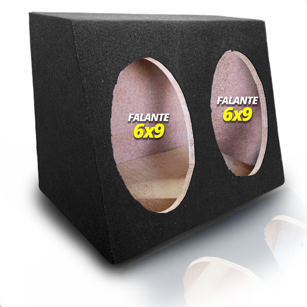 Caixa Vazia Para 1 Par De 6x9 Polegadas Porta malas Gravão MDF 100% Qualidade Premium em Oferta na Shopee