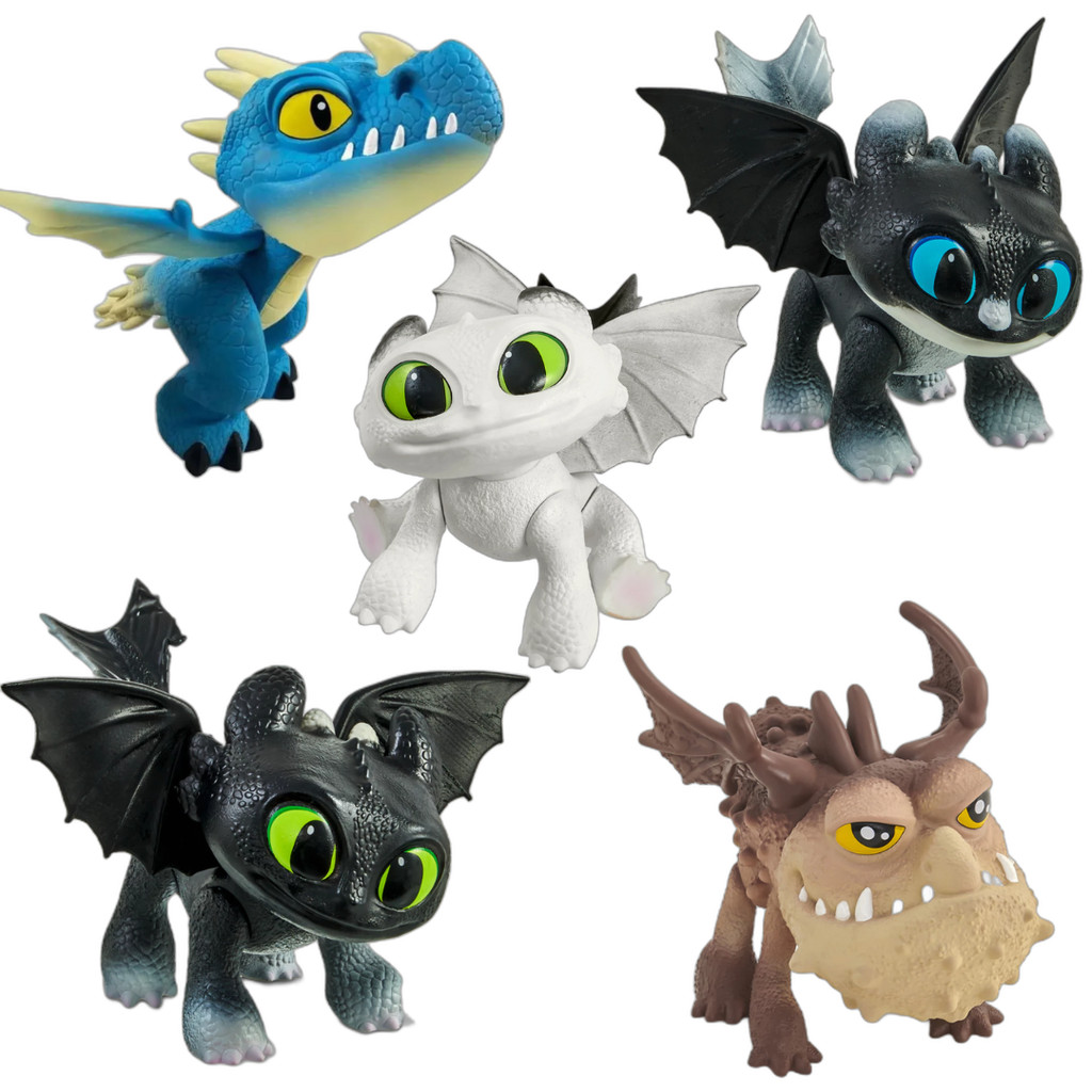 Boneco Brinquedo Como Treinar Seu Dragão Baby Banguela Dawn Dusk Eclipse Batatão