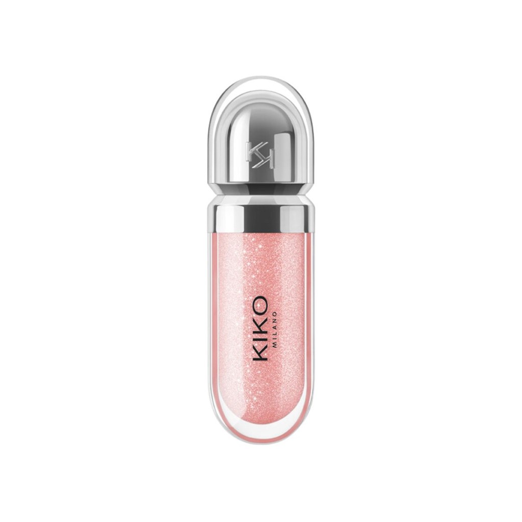 Kiko Milano 3d Hydra Lipgloss Cor 04 Acabamento Glitter Cor Rosa