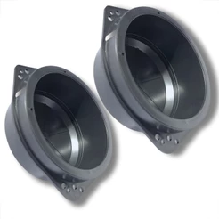 KIT 2 AROS ADAPTADOR CORSA GOL PK BOX 6" CAIXA PARA ALTO FALANTE 226/A3