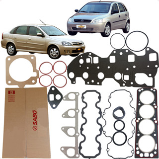 Jogo Junta Superior Cabeçote Corsa Meriva Montana 1.8 Sabó em Oferta na Shopee