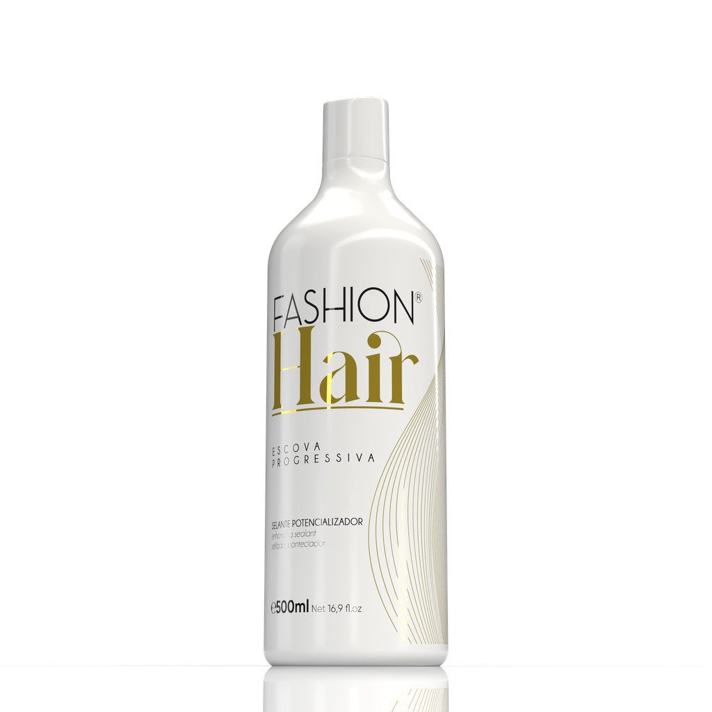 Escova Progressiva Fashion Hair Linha Gold 500ml Sem Formol