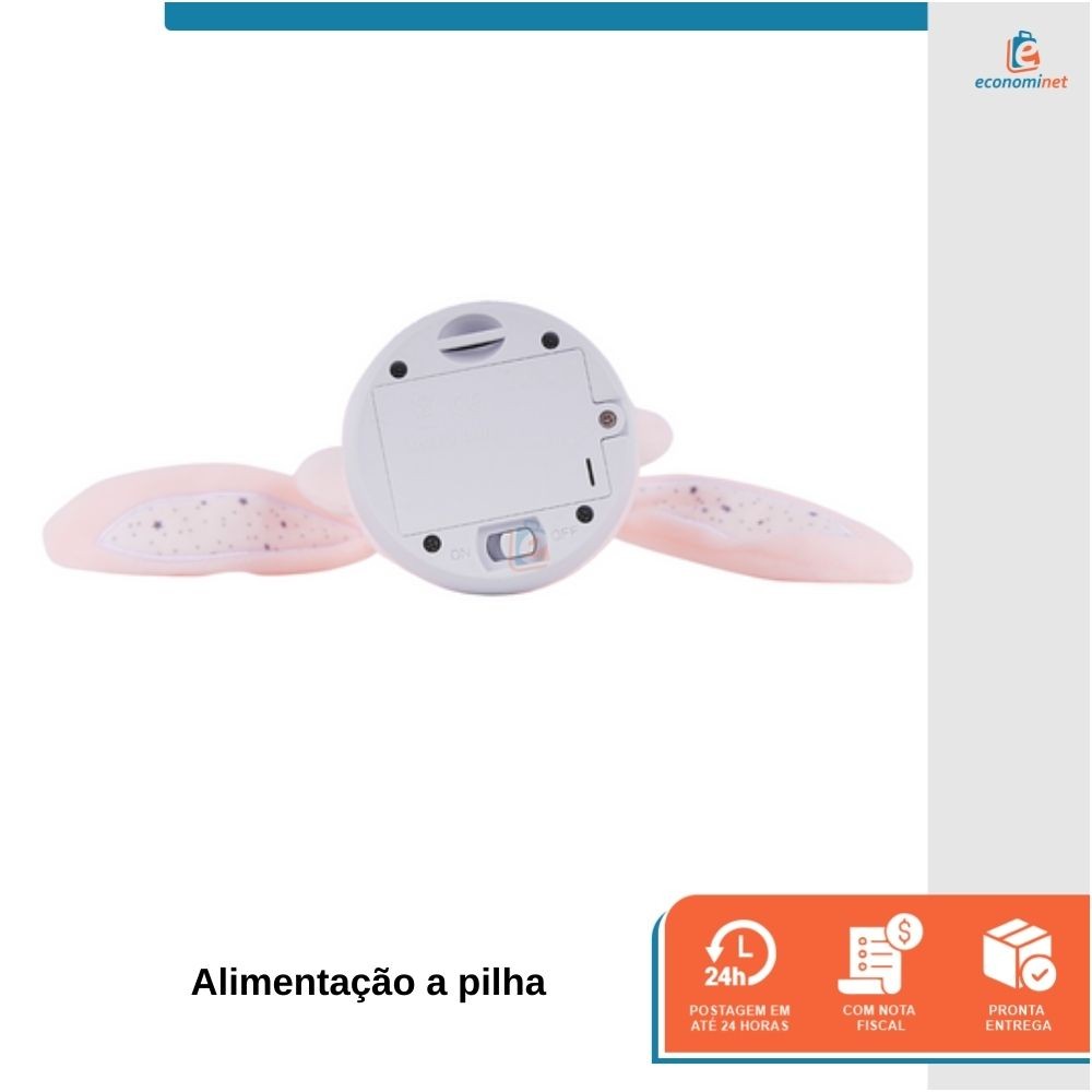 Luminaria Noturna Infantil Mesa Led Abajur Portátil Sem Fio Quarto Mini Lampada Magica Infantil — imagem 2 de 2