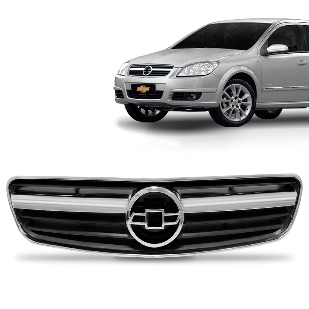 Grade Vectra 2006 2007 2008 Friso Cromado em Oferta na Shopee