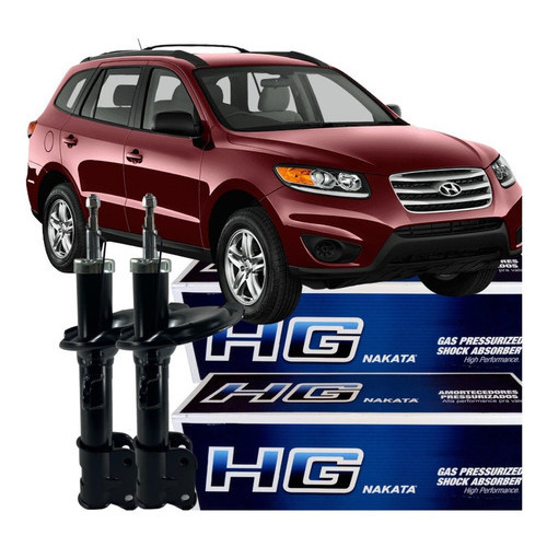 Par Amortecedor Dianteiro Nakata Hyundai Santa Fé 2007 2009 em Oferta na Shopee