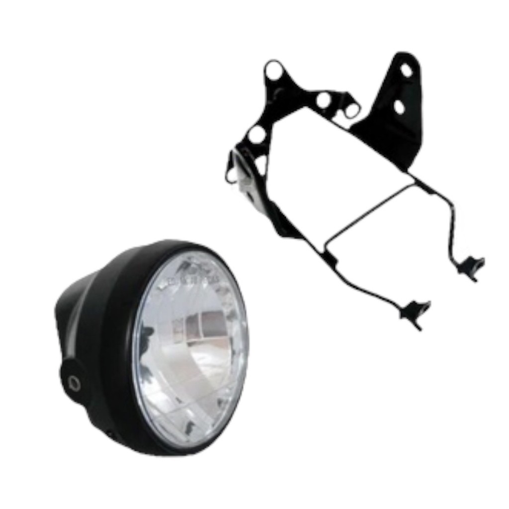 Suporte painel aranha + farol titan 150 2004 a 2008