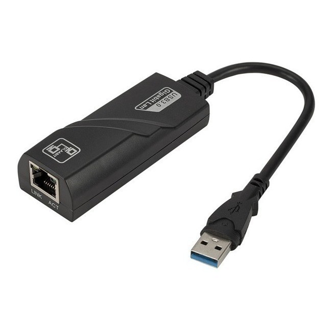 Adaptador Internet Usb 3.0 Lan Rj45 Gigabit 10/100/1000mbps