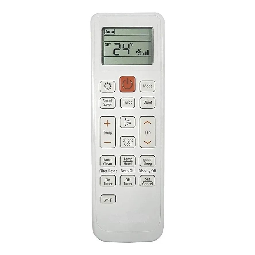 Controle Compatível Ar Samsung Db93 As09uwbvnxaz As09uwbvxa