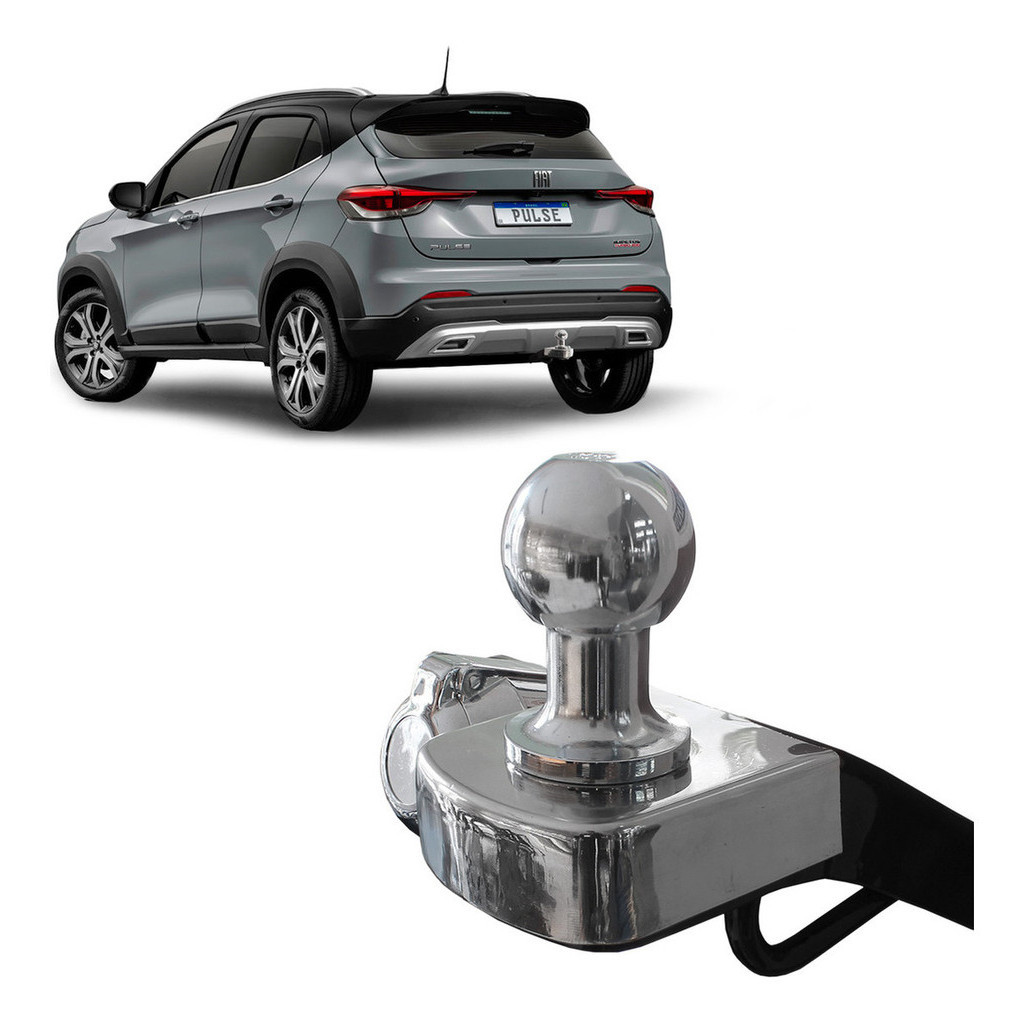 Engate Reboque Fiat Pulse 2021 2022 2023 2024 Fixo 700kg