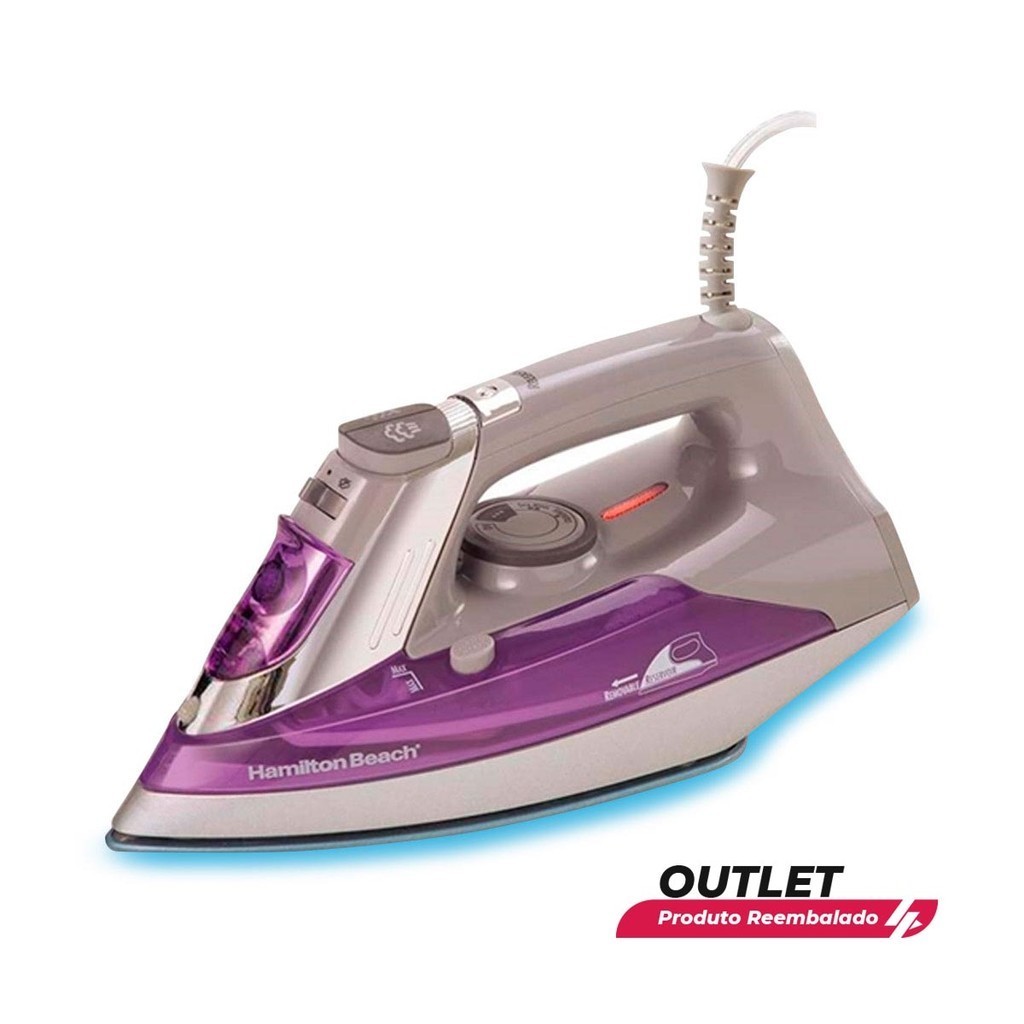 Usado/Reembalado: Ferro à vapor Hamilton Beach Durathon Easy Fill
