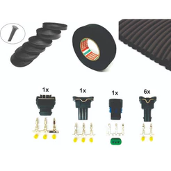 Kit Montagem Chicote Conector Malha Termo Fueltech Pandoo Tc