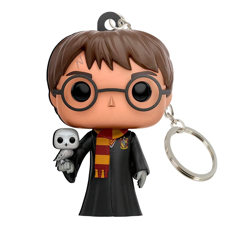 Chaveiro MDF Estilo Pocket Pop Harry Potter - Harry Potter em Oferta na Shopee