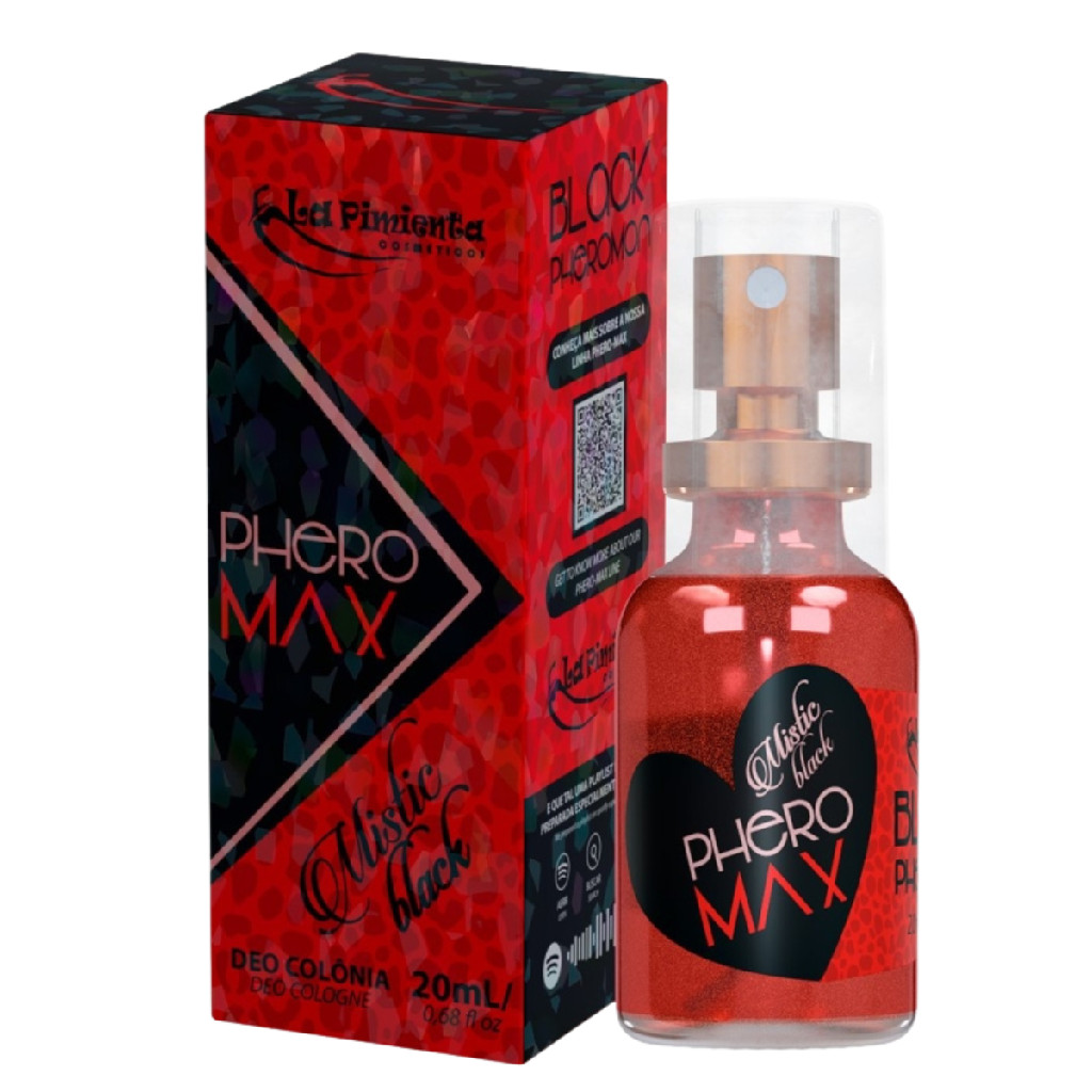 Perfume Feminino Feromônio para ATRAÇÃO MISTIC BLACK 20ml em Oferta na Shopee