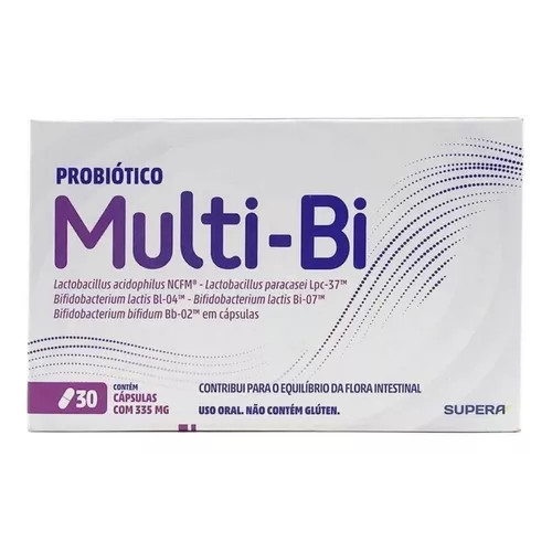 MULTI-BI PROBIÓTICO COM 30 CÁPSULAS