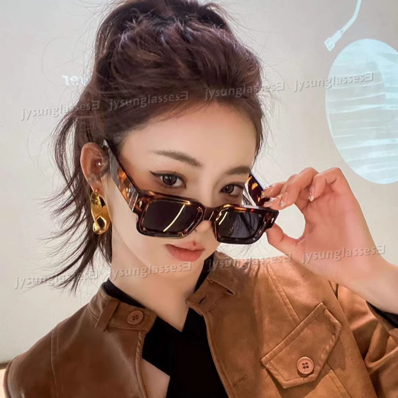 Europa E América Moda Novos Óculos Quadrados Y2K De Sol Retangulares Para Mulheres Homens Ciência Tecnologia Sentido Futuro Proteção Uv