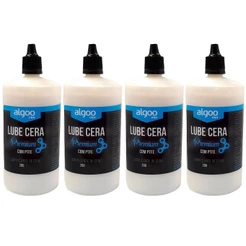04 UND - LUBRIFICANTE ALGOO LUBE CERA PREMIUM C/ PTFE PARA CORRENTES – 200ml