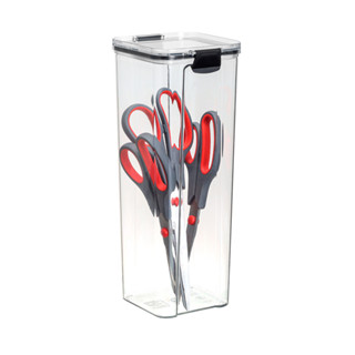 Pote Organizador Empilhável Hermético Slim 2,2 Litros Trava em Oferta na Shopee