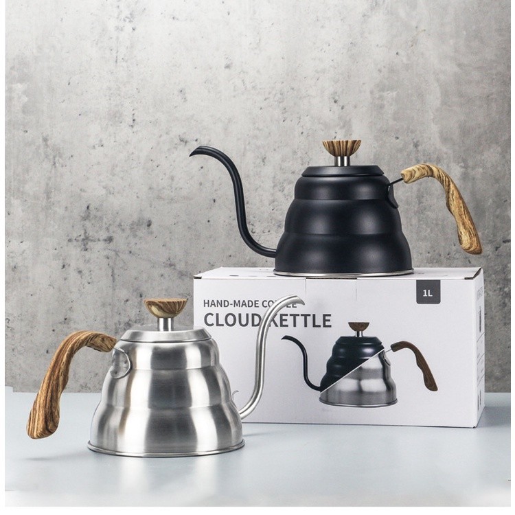 Chaleira Inox Bico De Ganso Jarra Pitcher Barista 1200ML