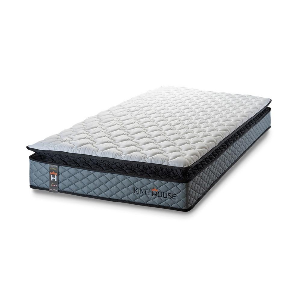 Colchão Espuma D33 Chicago Solteiro 96x203x19 Cinza em Oferta na Shopee